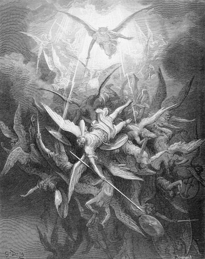 La caduta degli angeli ribelli, dal Libro I di 